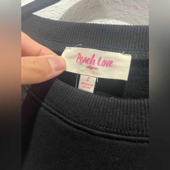 NWT Sequin football patch tee (black) - small - Picture 5 of 10